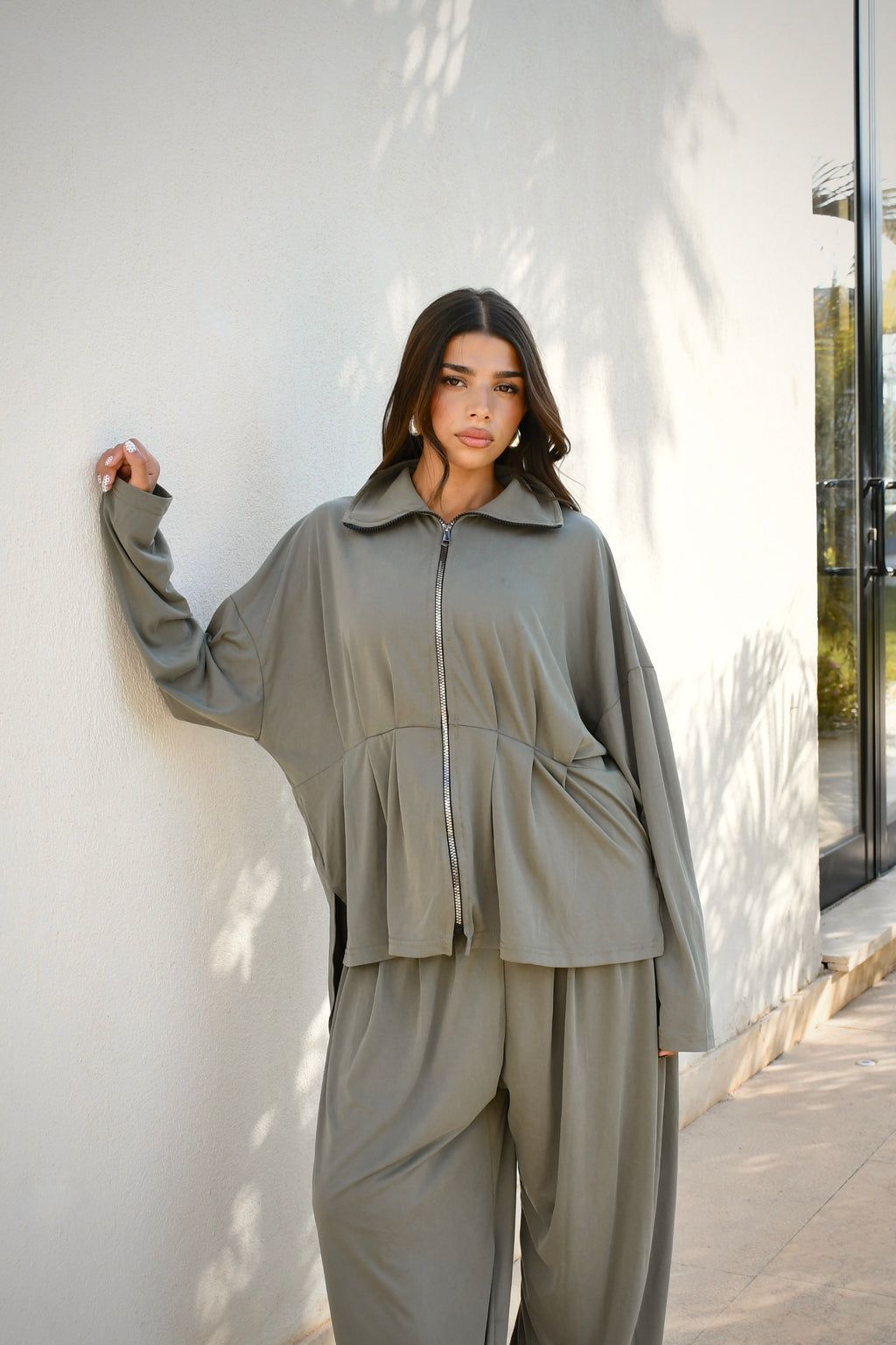 Oysho olive set