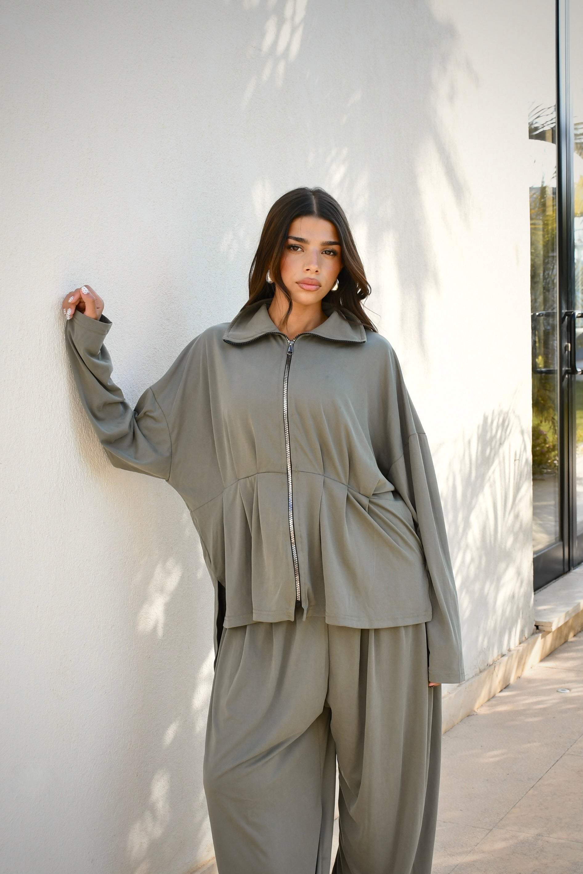 Oysho olive set