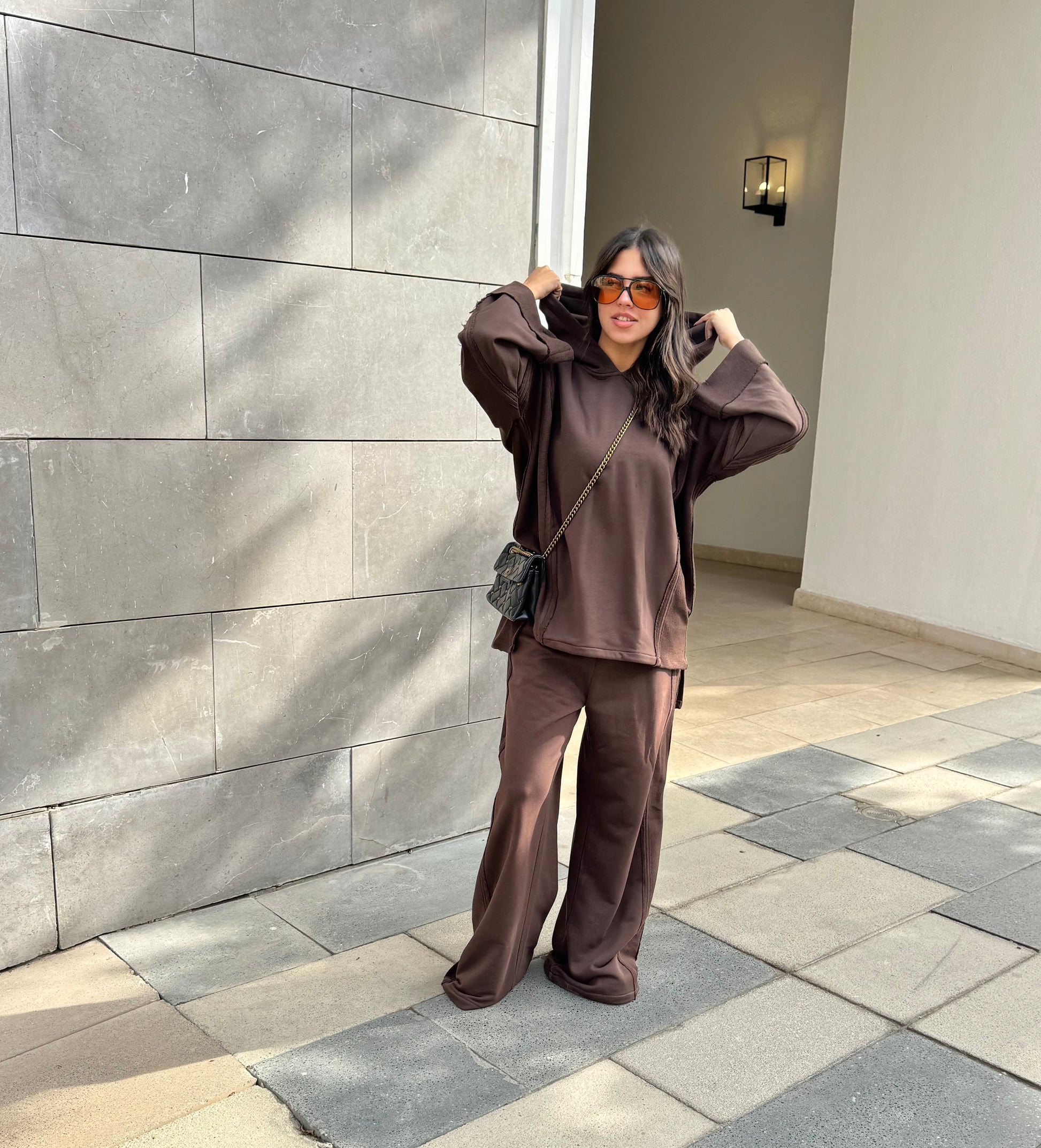 Everyday set in brown